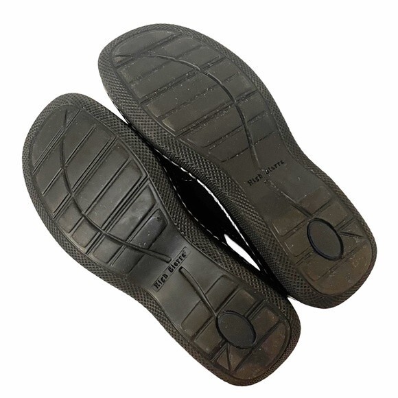 High Sierra Andie Black Suede Clog Mule With Contrast Stitching Women’s Size 7 - Picture 11 of 12